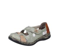 Rieker Damenschuhe Klassische Pumps mint/beige/cayenne mint/beige - Gr. - 37