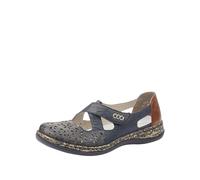 Rieker Damenschuhe Klassische Pumps pazifik/mogano - Gr. - 40