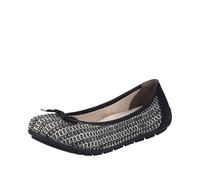 Rieker Damenschuhe Klassische Pumps schwarz-sand/schwarz schwarz-sand/schwarz - Gr. - 40