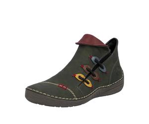 Rieker Damenschuhe Klassische Stiefeletten forest/honig/muskat/royal/wine forest/honig/wine - Gr. - 36