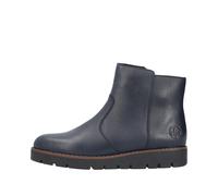 Schlupfboots RIEKER Gr. 43, blau (dunkelblau) Damen Schuhe (20495449-43) dunkelblau