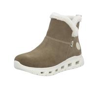 Rieker Damen Winterstiefel M605064 M60, wasserabweisend riekerTEX, Beige Gr. 36