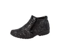 Rieker Damenschuhe Klassische Stiefeletten schwarz-metallic/black schwarz-metallic/black - Gr. - 38