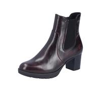 Rieker Damenschuhe Klassische Stiefeletten schwarz-rot/black schwarz-rot/black - Gr. - 40
