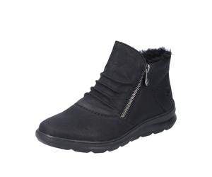 Rieker Damenschuhe Klassische Stiefeletten schwarz schwarz - Gr. - 40