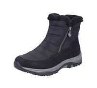 Rieker Damenschuhe Klassische Stiefeletten schwarz/schwarz/nero schwarz - Gr. - 38