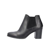 Rieker Damenschuhe Klassische Stiefeletten schwarz/schwarz schwarz - Gr. - 37