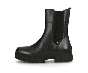 Rieker Damenschuhe Klassische Stiefeletten schwarz/schwarz schwarz - Gr. - 39