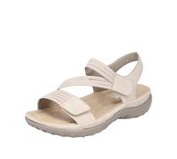 Rieker Morelia/Ribbonstretch 64870-62 Beige 62 Ginger/ Cliff-Weiss EU 40
