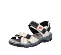 Rieker Damen-Sandalette Beige beige/schlamm38