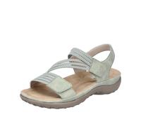 Rieker Damenschuhe Riemchensandalen peppermint/mint-weiss peppermint/mint-weiss - Gr. - 39