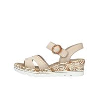 Rieker Damenschuhe Riemchensandalen perle perle - Gr. - 38