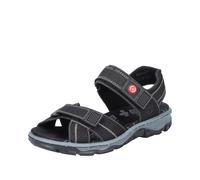 Rieker Damenschuhe Riemchensandalen schwarz schwarz - Gr. - 39