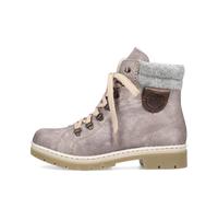 Rieker Damenschuhe Schnürstiefel asche/fog/kastanie asche/fog/kastanie - Gr. - 36