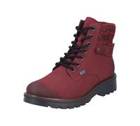 Rieker Damenschuhe Schnürstiefel bordeaux/rot-schwarz bordeaux/rot-schwarz - Gr. - 37