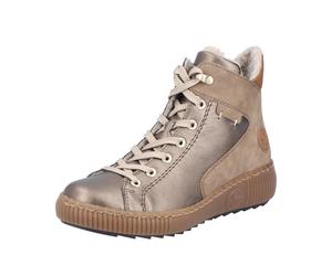 Rieker Damenschuhe Schnürstiefel bronze/fango/mandel bronze/fango/mandel - Gr. - 42