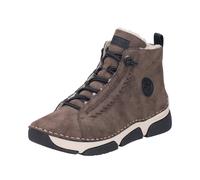 Rieker Damenschuhe Schnürstiefel erde/schwarz erde/schwarz - Gr. - 37