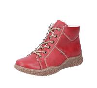 Rieker Schnürstiefelette Y8412 Damen Rot Größe 37