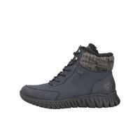 Rieker Damenschuhe Schnürstiefel pazifik/anthrazit anthrazit - Gr. - 39