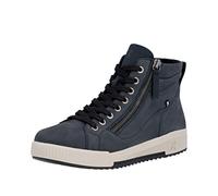 Rieker Damenschuhe Schnürstiefel pazifik/pazifik - Gr. - 42