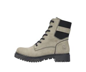 Rieker Damenschuhe Schnürstiefel reed/schwarz schwarz - Gr. - 41
