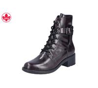 HWK Damen Stiefel schwarz-rot - Gr. - 41