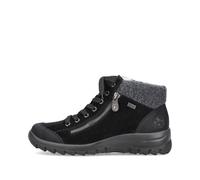 Rieker Damenschuhe Schnürstiefel schwarz/schwarz/anthrazit schwarz/schwarz/anthrazit - Gr. - 38