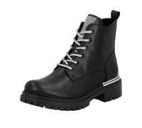 Rieker Damenschuhe Schnürstiefel schwarz schwarz - Gr. - 39