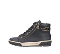 Rieker Damenschuhe Schnürstiefel schwarz schwarz - Gr. - 39