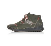 Rieker Damenschuhe Schnürstiefeletten forest/grau-rost forest/grau-rost - Gr. - 38