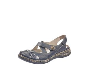 Rieker Damenschuhe Sling pazifik/adria/nightblue/pazifik nightblue - Gr. - 38