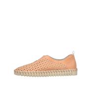 Rieker Damenschuhe Slipper / Trotteur aprikot/weiss weiss - Gr. - 36