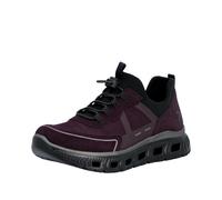Rieker Damenschuhe Slipper / Trotteur brombeer/blackberry/vinaccia brombeer/blackberry/vinaccia - Gr. - 36