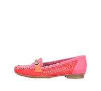 Rieker Damenschuhe Slipper / Trotteur flamme/orchidee/orange flamme/orchidee/orange - Gr. - 36