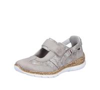 Rieker Damenschuhe Slipper / Trotteur ice/rose-metallic ice/rose-metallic - Gr. - 42