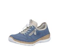 Rieker Damenschuhe Slipper / Trotteur indigo/perlcreme indigo/perlcreme - Gr. - 40