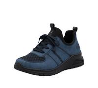 Rieker Damenschuhe Slipper / Trotteur jeans/navy/marine/schwarz/schwarz jeans/navy/marine - Gr. - 38