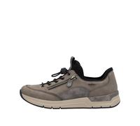 Rieker Damenschuhe Slipper / Trotteur maus/mineral/schwarz schwarz - Gr. - 38