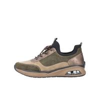 Rieker Damen M5660 Sneaker, Gelb, 37 EU