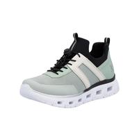 Rieker Damenschuhe Slipper / Trotteur palecyan/mint/peppermint/offwhite/schwar palecyan/mint/peppermint - Gr. - 36