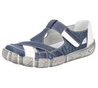 Rieker Damenschuhe Slipper / Trotteur royal/offwhite/pazifik offwhite - Gr. - 36