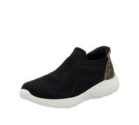Rieker Damenschuhe Slipper / Trotteur schwarz/braun schwarz/braun - Gr. - 38