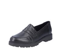 Rieker Damenschuhe Slipper / Trotteur schwarz schwarz - Gr. - 38