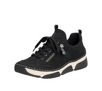 Rieker Damenschuhe Slipper / Trotteur schwarz/schwarz schwarz - Gr. - 42