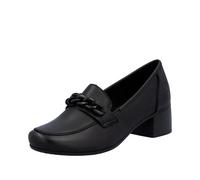 Rieker Damenschuhe Slipper / Trotteur schwarz/schwarz/schwarz schwarz - Gr. - 42