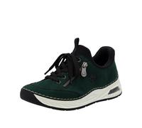 Rieker Halbschuhe 44567 Damen Waldgrün/Schwarz Größe 43