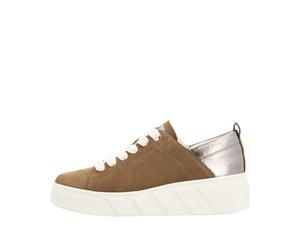 Rieker Damenschuhe Sneaker low wood/altsilber/reh wood/altsilber - Gr. - 39
