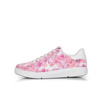 Rieker Damenschuhe Sneaker weiss/pink/weiss weiss/pink - Gr. - 39