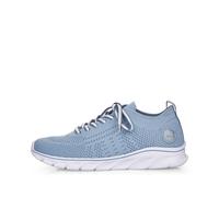 Rieker Damenschuhe Sportliche Schnürer adria/sky sky - Gr. - 36