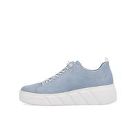 Rieker Damenschuhe Sportliche Schnürer azur azur - Gr. - 41